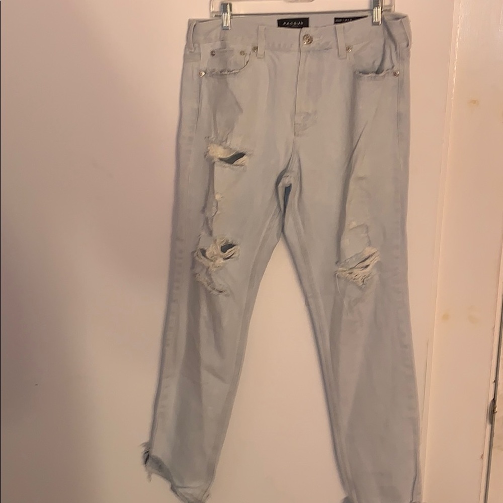Pac Sun Skinny Ripped Jeans 34x32